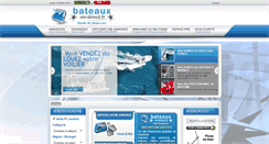 Desktop Screenshot of bateaux-en-direct.fr